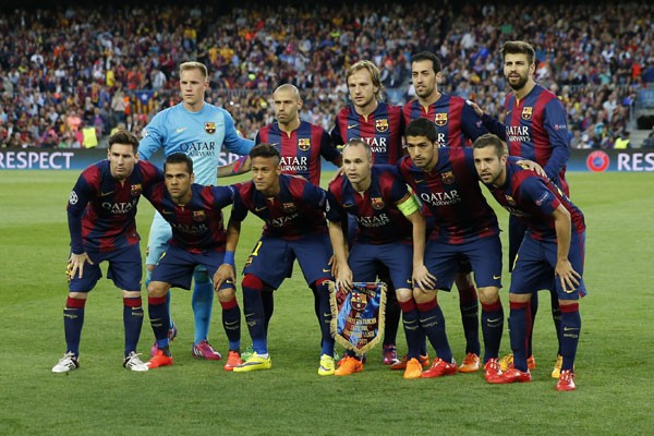 Susunan pemain Barcelona lawan Sevilla di Copa del rey Susunan pemain Barcelona lawan Sevilla di Copa del rey