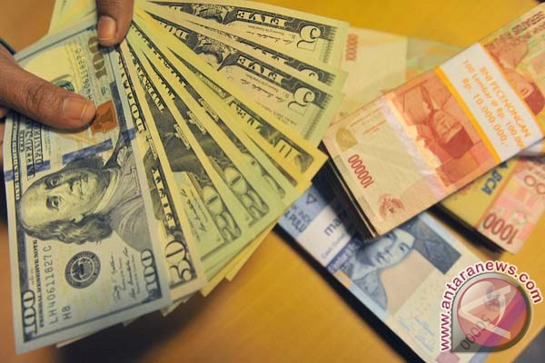 Rupiah Jumat sore menguat jadi Rp13.380 per dolar