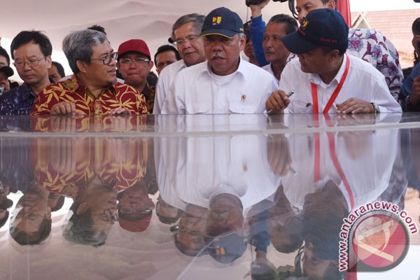 Menteri PU resmikan pengisian awal Waduk Jatigede