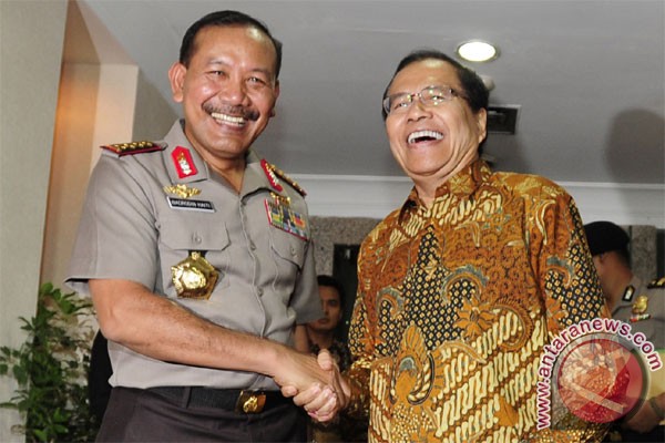 Kapolri temui Rizal Ramli bahas koordinasi 