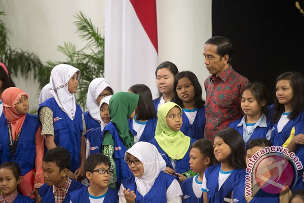 Presiden bicara kepemimpinan di hadapan pelajar