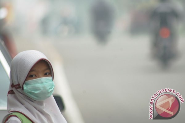 BENCANA ASAP - Guru minta ujian nasional ditunda karena kabut asap