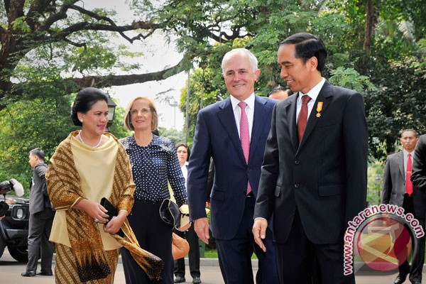 Jokowi ucapkan terima kasih pada PM Australia Jokowi ucapkan terima kasih pada PM Australia