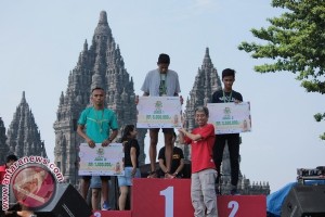 3.000 orang ikuti lomba lari wisata keliling lima candi Prambanan