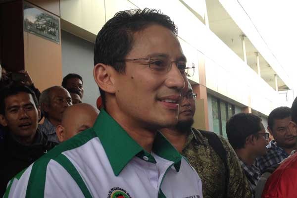 Ahok didukung Hanura, Sandiago Uno ucapkan selamat