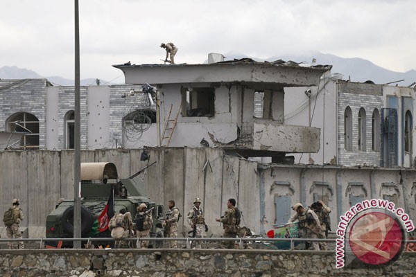 Ledakan dan baku tembak guncang Kabul