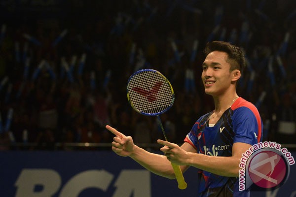 Indonesia sisakan Jonatan di tunggal putra Indonesia sisakan Jonatan di tunggal putra