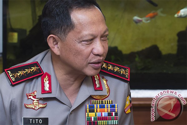 Kapolri kunjungi KPK pererat sinergi