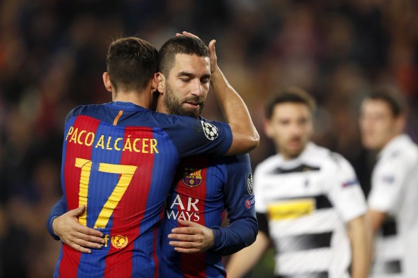 Barcelona gilas Sevilla 2-1, Alcacer dua gol Barcelona gilas Sevilla 2-1, Alcacer dua gol