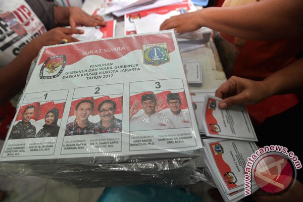 KPU Jakarta distribusikan 7,2 juta surat suara