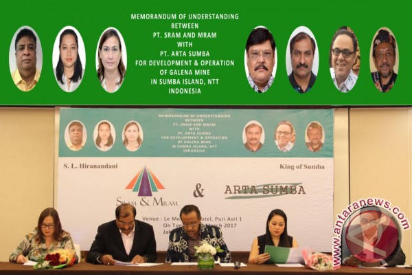 SRAM MRAM and Arta sumba join forces to explore the mining sector in Sumba Island SRAM MRAM and Arta sumba join forces to explore the mining sector in Sumba Island