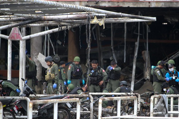 Bom tewaskan enam tentara di Thailand selatan