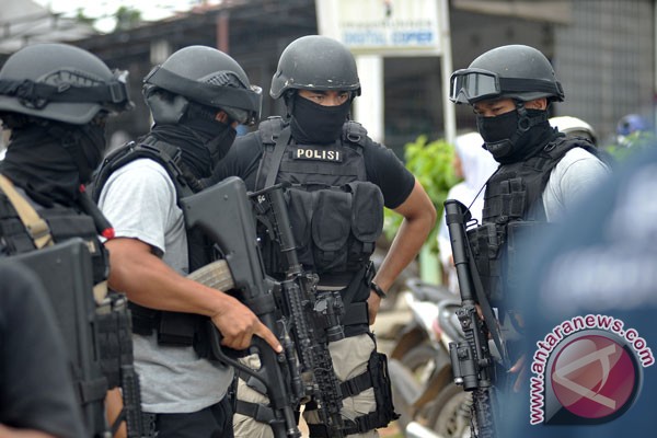 Densus 88 tangkap terduga teroris di Gunung Kidul