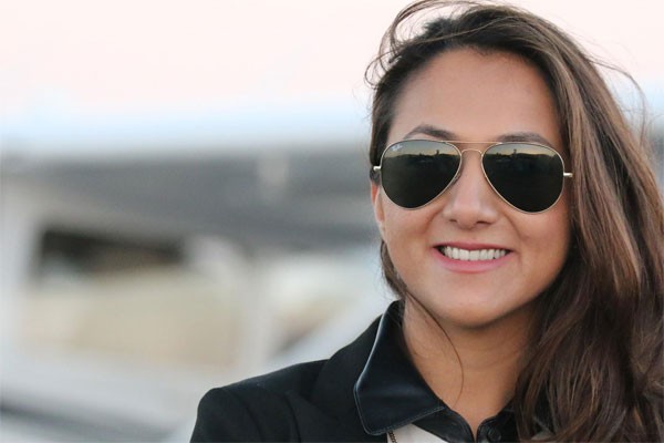 Perempuan pilot keturunan Afghanistan keliling dunia mendarat di Bali