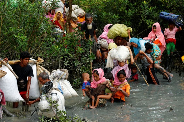 Eksodus Rohingya ke Bangladesh capai 270.000 menurut UNHCR