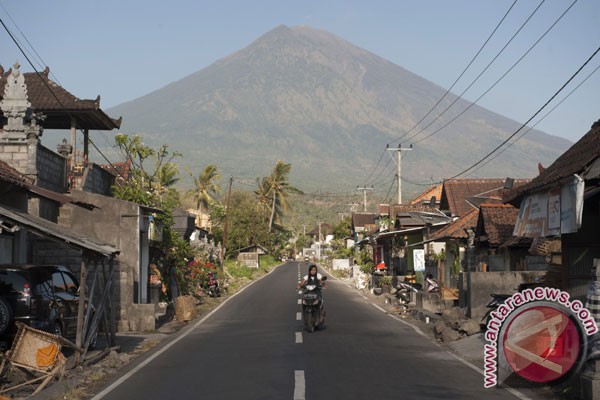 Volcanic activities of Mt Agung slowing down Volcanic activities of Mt Agung slowing down