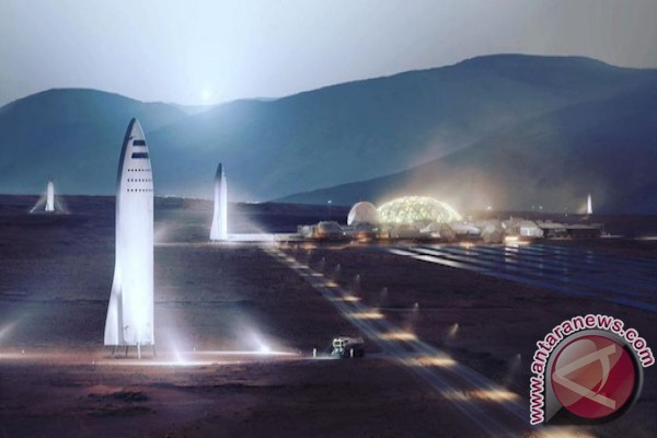 Alasan biaya, Elon Musk kecilkan ukuran roket Mars Spacex