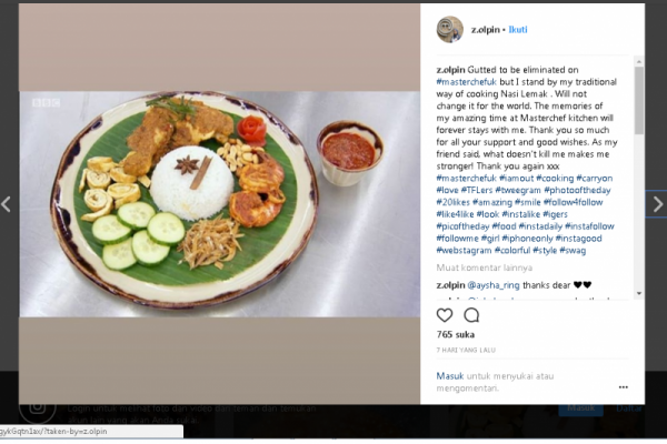 Rendang dan mi goreng digemari di tenda Ramadhan London