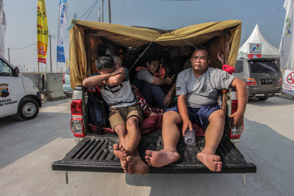 Mudik Mobil Bak Terbuka