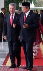 Yudhoyono Terima Presiden Fischer