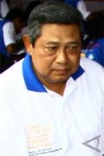 Presiden Yudhoyono Girang Sambut Gol Gonzales