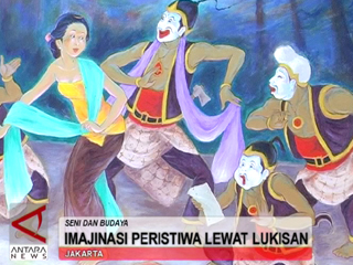 Imajinasi Peristiwa Lewat Lukisan