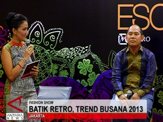 Batik Retro, Trend Busana 2013
