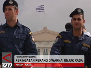 Peringatan Perang Diwarnai Unjuk Rasa