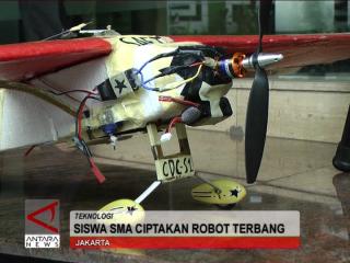 Siswa Sma Ciptakan Robot Terbang 