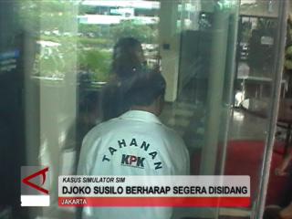 Djoko Susilo Berharap Segera Disidang 