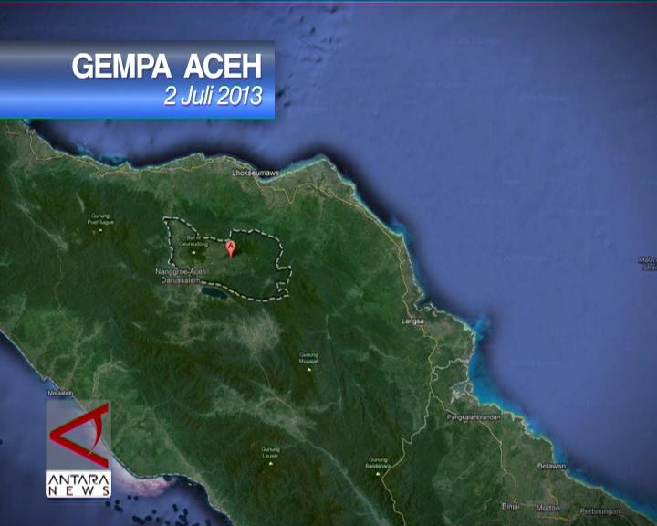 Gempa di Aceh Terasa Hingga Medan
