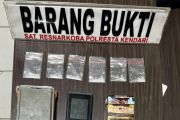 Polresta Kendari bekuk nelayan bawa enam paket sabu di Konawe