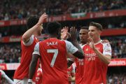 Arsenal unggul enam poin dari Manchester City usai gilas Fulham 3-0