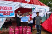Pertamina Regional Sulawesi salurkan bantuan bencana untuk korban banjir di Kendari