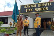 Wabup Jimmy Kapissa terima kontingen Pesparawi Nasional XIV Biak Numfor