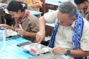 Pantau MBG di Manado, Wamen HAM: Keselamatan penerima manfaat jadi prioritas