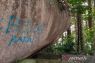 Bebatuan geosite di Natuna jadi sasaran vandalisme