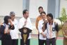 Warga antusias sambut kedatangan Presiden Joko Widodo