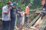 Jembatan Desa Keban Agung OKU Selatan rusak diterjang banjir