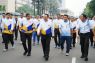 Momen Keseruan Kapolri Berbaur dengan Warga di CFD Jakarta