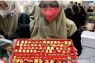 Harga emas Antam Sabtu ini anjlok