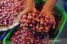 PIHPS: Harga bawang merah Rp42.600/kg, cabai rawit Rp43.600/kg