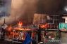 14 rumah semi permanen terbakar di Kapuk Muara Jakut