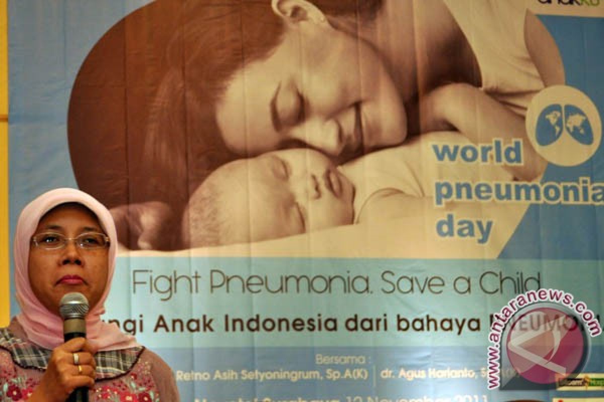 Penyakir Pneumonia bunuh satu anak per 39 detik