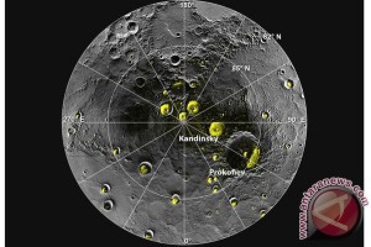 Ilmuwan Mengungkap Keberadaan Es di Kutub Merkurius