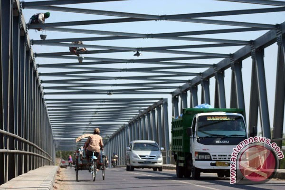 Jembatan Kalipancur Semarang Bisa Dilewati