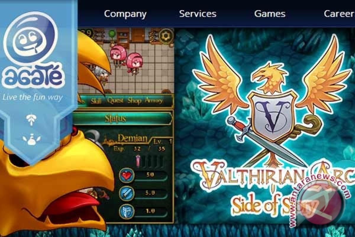 Agate gandeng Chillingo rilis "game" di Apple Store 