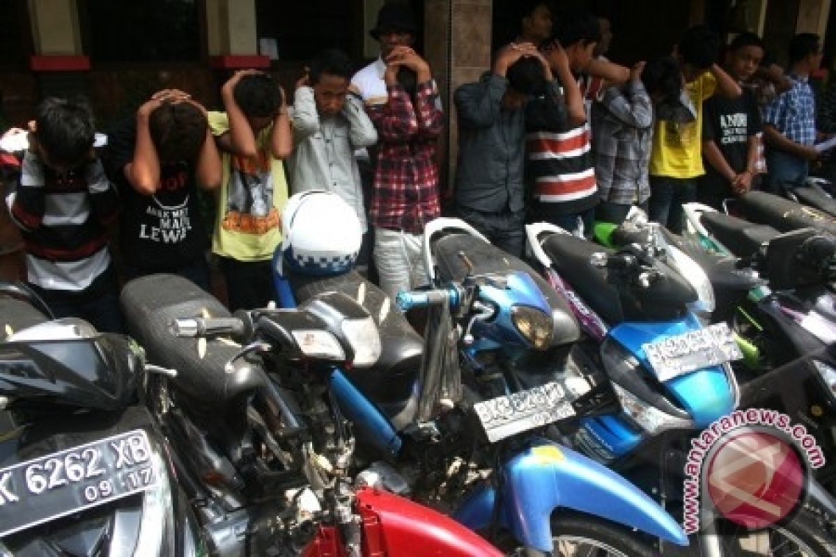 Polisi ringkus geng motor pelaku perampokan brutal