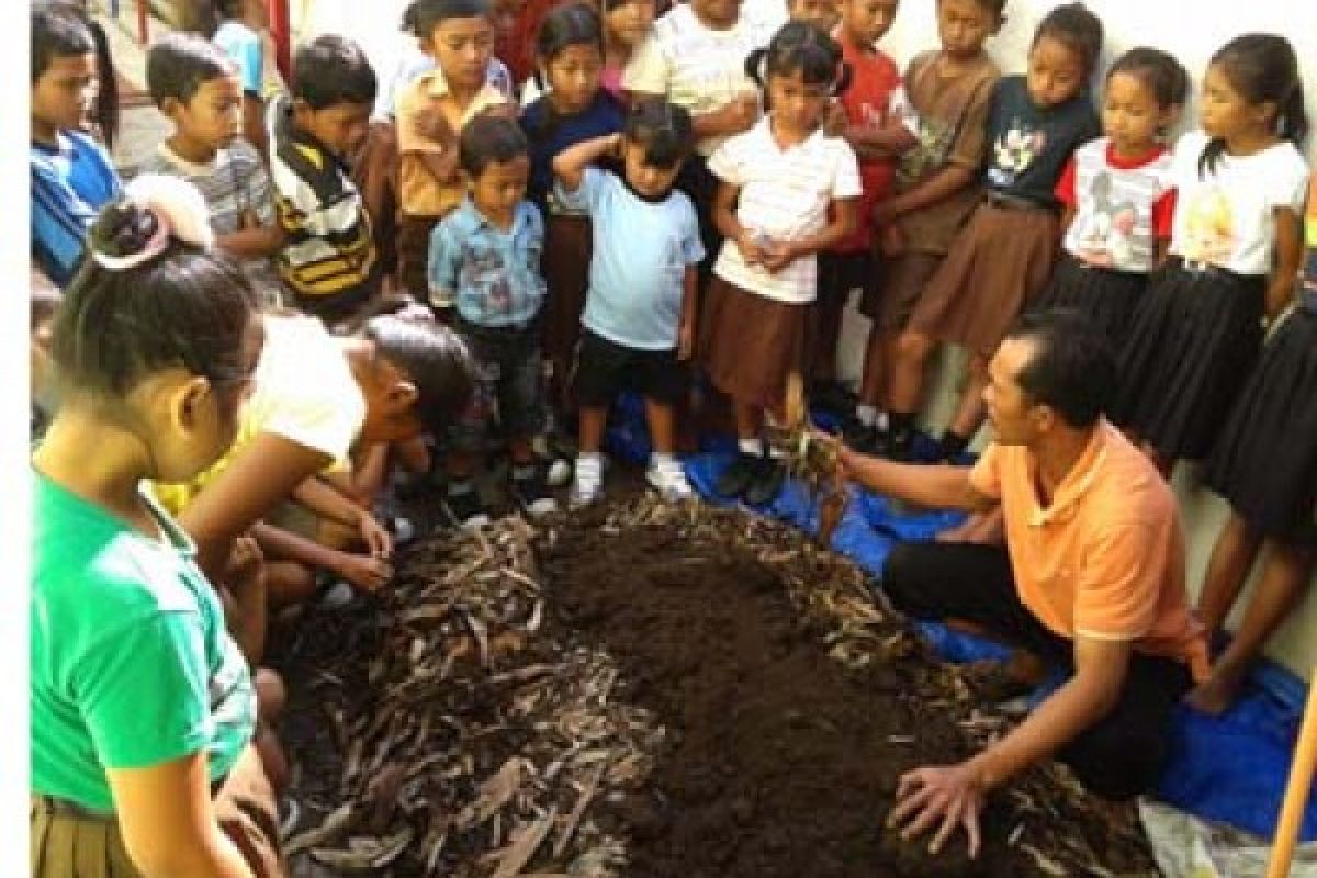 'Kelas Sawah' Anak Gunung Merapi