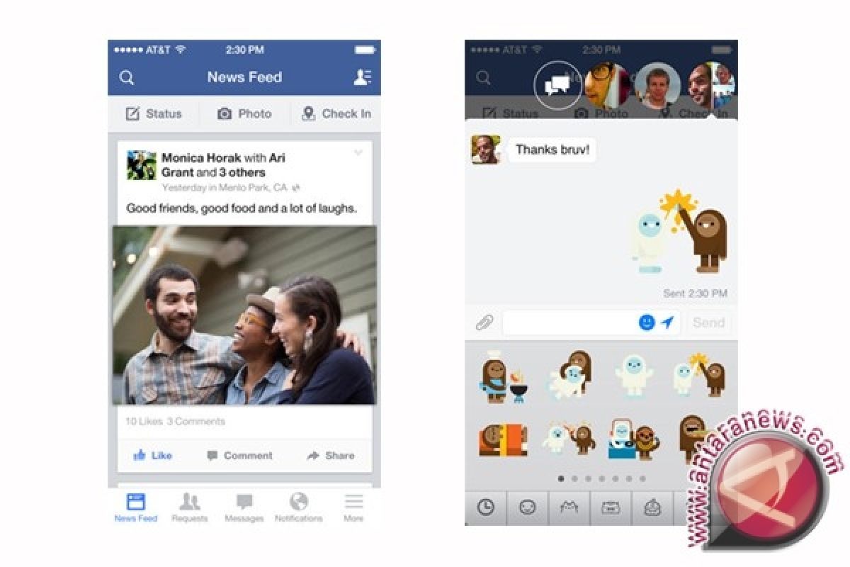  Facebook Keluarkan Versi 6.6 Untuk iPhone